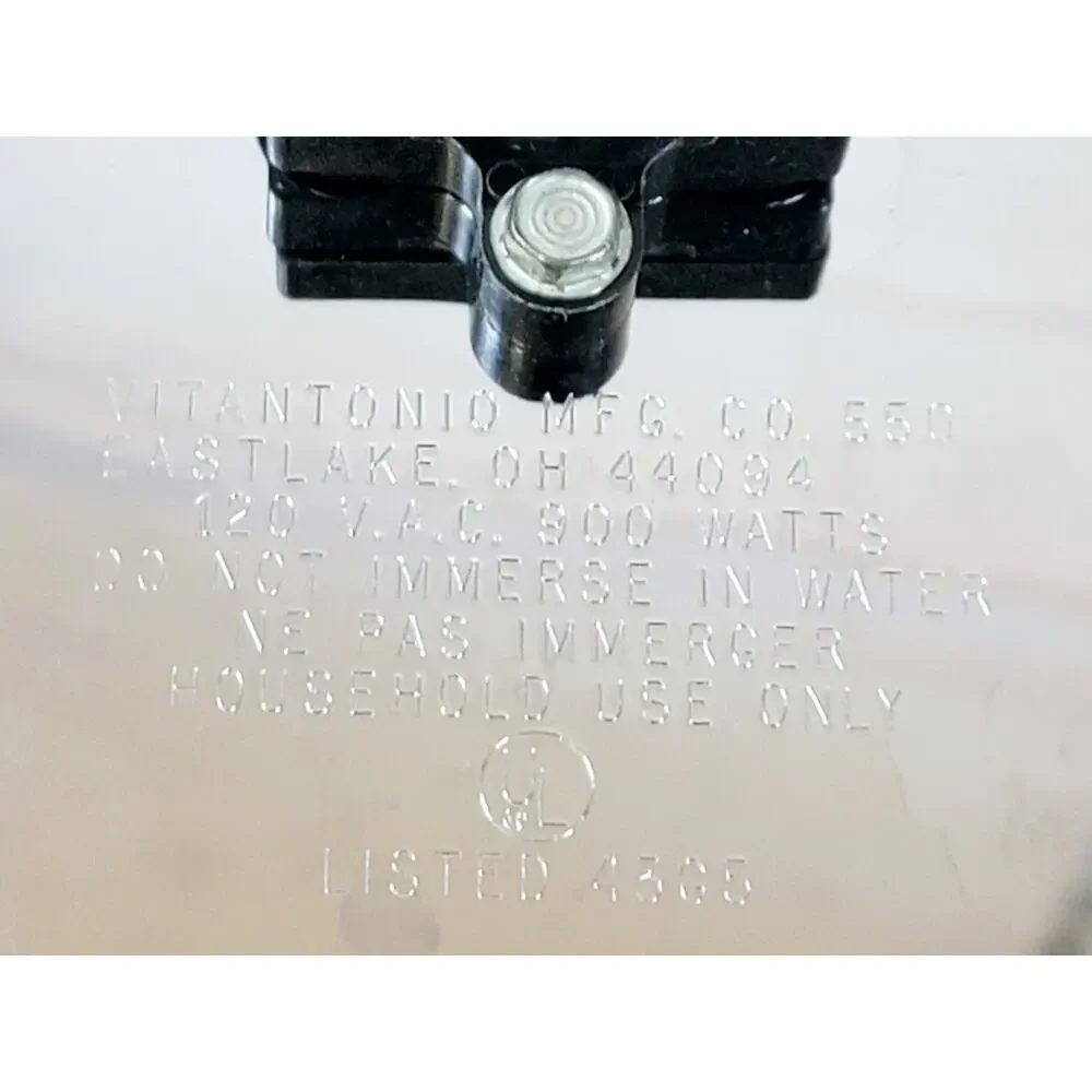 Vintage Vitantonio 550 4